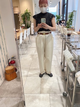 「ISABEL MARANT（イザベルマラン）のアイテム（トップス）」を使った、biyoushi tamaさん（レディース・162cm）の秋コーディネート
