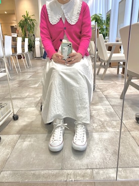 「ebure（エブール）のアイテム」を使った、biyoushi tamaさん（レディース・161cm）の秋コーディネート