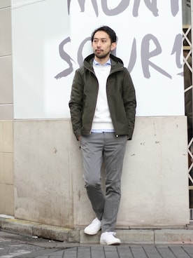 EDIFICE OFFICIALさん(メンズ・177cm)の春コーディネート
