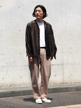 EDIFICE OFFICIALさん(メンズ・181cm)の春コーディネート