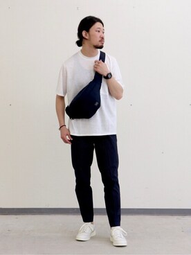 EDIFICE OFFICIALさん（メンズ・174cm）の春コーディネート