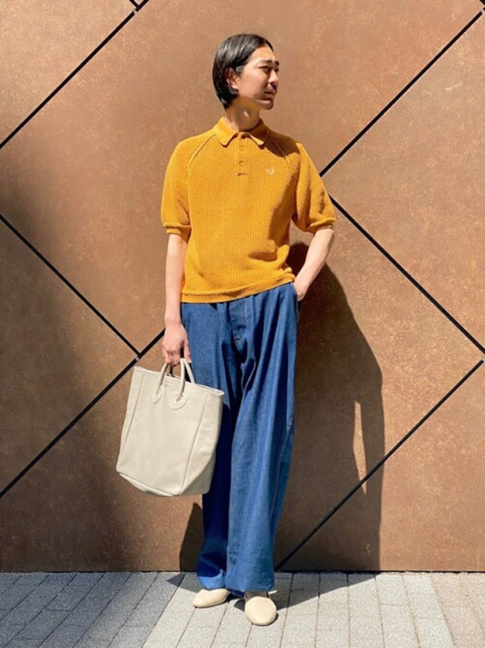 FRED PERRY / フレッド ペリー】別注 リネンライクニット ポロシャツを