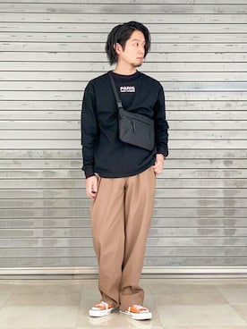 EDIFICE OFFICIALさん（メンズ・168cm）の春コーディネート