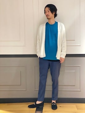 EDIFICE OFFICIALさん（メンズ・180cm）の春コーディネート