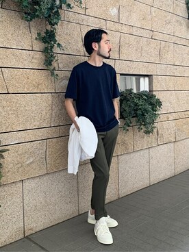 EDIFICE OFFICIALさん（メンズ・174cm）の春コーディネート