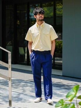 EDIFICE OFFICIALさん(メンズ・178cm)の春コーディネート