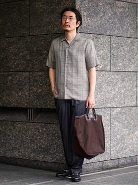 EDIFICE OFFICIALさん（メンズ・176cm）の春コーディネート