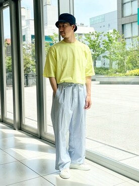 EDIFICE OFFICIALさん（メンズ・178cm）の春コーディネート