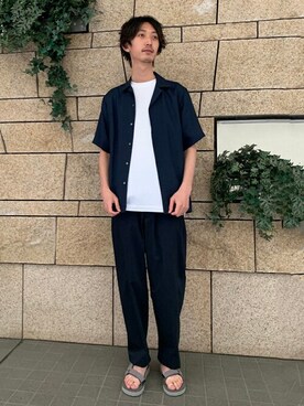 EDIFICE OFFICIALさん（メンズ・178cm）の春コーディネート