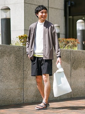 EDIFICE OFFICIALさん（メンズ・178cm）の春コーディネート