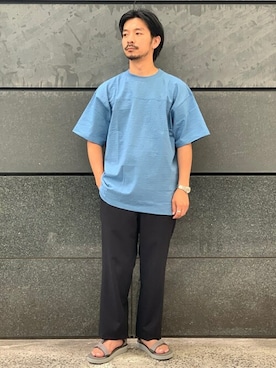 EDIFICE OFFICIALさん（メンズ・178cm）の夏コーディネート