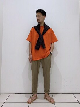 EDIFICE OFFICIALさん（メンズ・178cm）の夏コーディネート