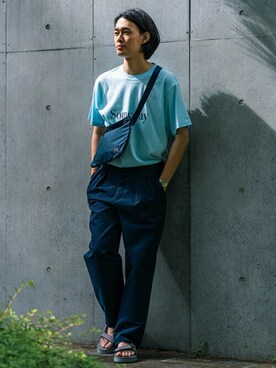 EDIFICE OFFICIALさん(メンズ・178cm)の夏コーディネート