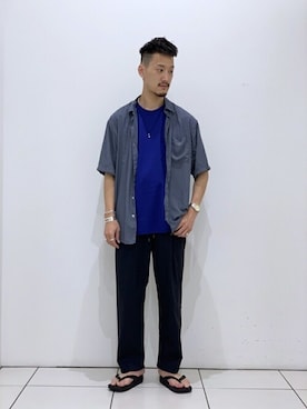EDIFICE OFFICIALさん(メンズ・178cm)の夏コーディネート