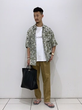 「CellarDoor」｜EDIFICE OFFICIALさん（メンズ・178cm）の夏コーディネート