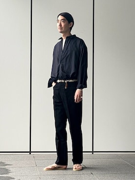 EDIFICE OFFICIALさん（メンズ・178cm）の夏コーディネート