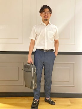 EDIFICE OFFICIALさん（メンズ・178cm）の夏コーディネート