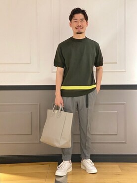 EDIFICE OFFICIALさん（メンズ・178cm）の夏コーディネート