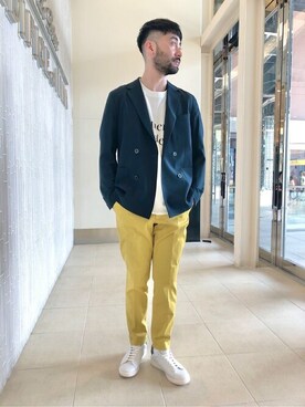 EDIFICE OFFICIALさん（メンズ・178cm）の秋コーディネート