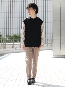 EDIFICE OFFICIALさん（メンズ・170cm）の秋コーディネート