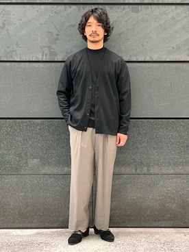 EDIFICE OFFICIALさん（メンズ・170cm）の秋コーディネート