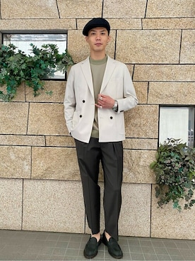 EDIFICE OFFICIALさん（メンズ・180cm）の秋コーディネート