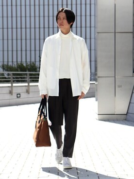 EDIFICE OFFICIALさん（メンズ・177cm）の秋コーディネート