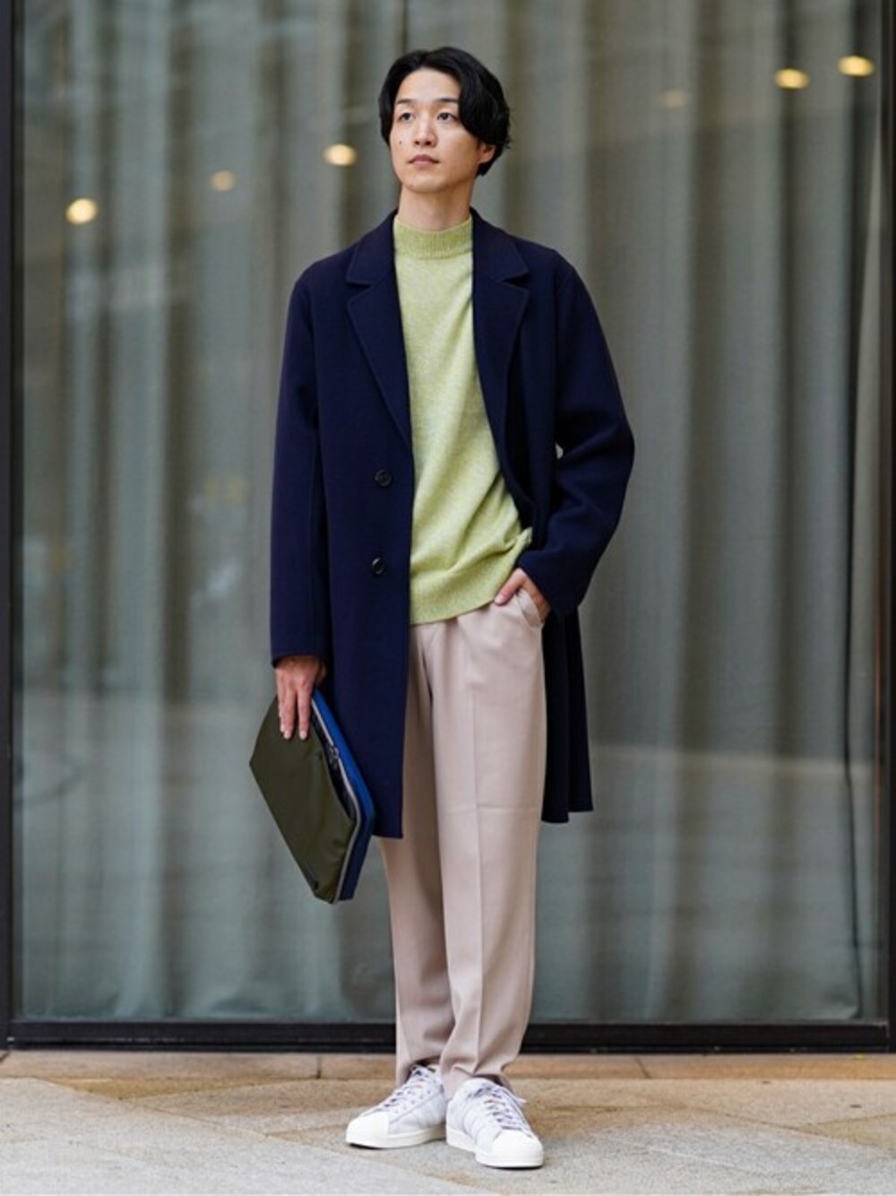 EDIFICE（エディフィス）の「Super120's モッサ チェスター