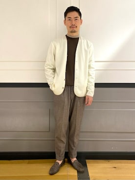 EDIFICE OFFICIALさん（メンズ・172cm）の秋コーディネート