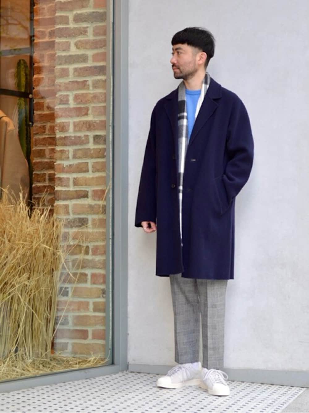 EDIFICE（エディフィス）の「Super120's モッサ チェスターコート