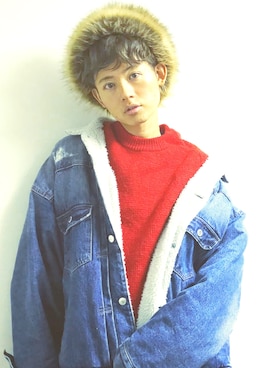 「MONKEY TIME（モンキータイム）のアイテム（デニムジャケット）」を使った、Roddieさん（メンズ・174cm）の秋コーディネート