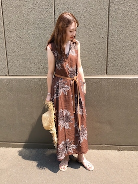 「Bou Jeloud」｜「アイテム（サンダル）」を使った、kanaさん（レディース・160cm）の夏コーディネート