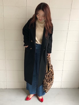 「Bou Jeloud」｜「アイテム（ジャケット/アウター）」を使った、kanaさん（レディース・160cm）の秋コーディネート