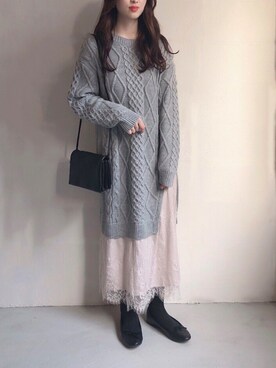 「boujeloud」｜kanaさん（レディース・160cm）の冬コーディネート