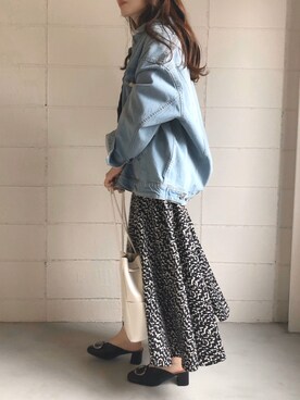 「Bou Jeloud」｜「アイテム（ジャケット/アウター）」を使った、kanaさん（レディース・160cm）の冬コーディネート