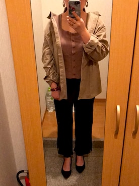 satohiyoさん（レディース・152cm）の秋コーディネート