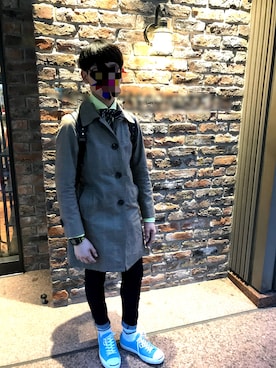 「アイテム（フォーマルスーツ/小物）」を使った、きょーすいさん（メンズ・165cm・10代）の冬コーディネート