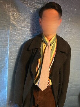 「アイテム（フォーマルスーツ/小物）」を使った、きょーすいさん（メンズ・165cm・10代）の春コーディネート