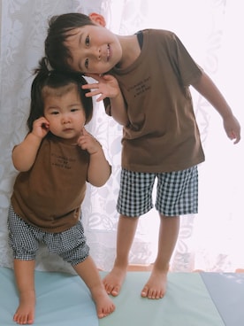 K.B.ひなにこさん（キッズ・110cm）の夏コーディネート