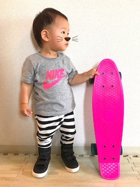 「スボーツミックス」｜「アイテム（その他）」を使った、☆zakki☆さん（キッズ・70cm）の夏コーディネート