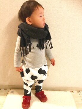 ☆zakki☆さん(キッズ・80cm)の冬コーディネート