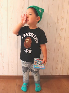 ☆zakki☆さん(キッズ・80cm)の夏コーディネート