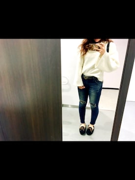 u-naさん（レディース・160cm）の秋コーディネート