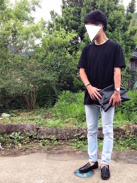 「アイテム（バングル/リストバンド）」を使った、YUKIさん（メンズ・174cm・20代）の春コーディネート