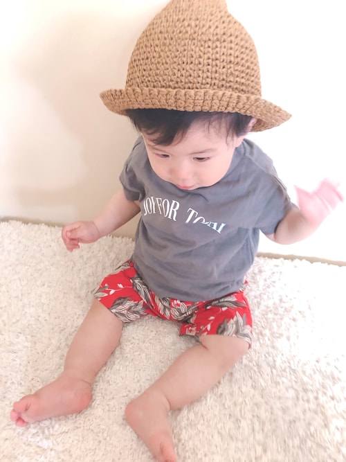 Fuu 西松屋の帽子を使ったコーディネート Wear