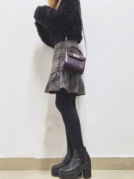 「Dr.Scholl（ドクターショール）のアイテム」を使った、Sakanaさん（レディース・160cm）の秋コーディネート