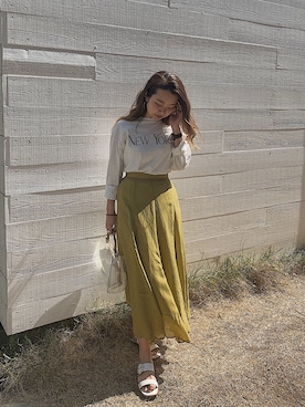 NaNaMiさん（レディース・157cm）の春コーディネート