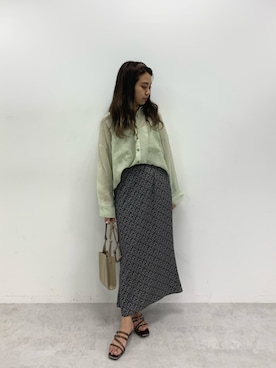 NaNaMiさん（レディース・157cm）の春コーディネート