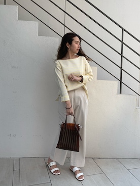 NaNaMiさん（レディース・157cm）の春コーディネート