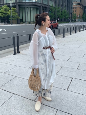 NaNaMiさん（レディース・157cm）の春コーディネート